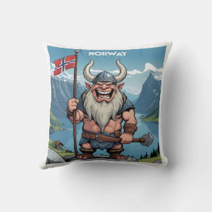Norwegian Troll Cushion