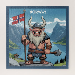Norwegian Troll Jigsaw Puzzle