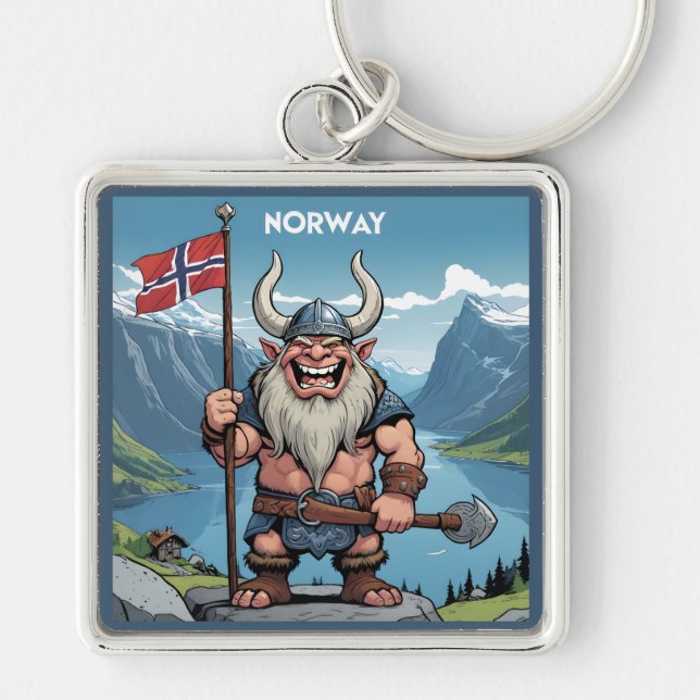 Norwegian Troll Key Ring (Front)