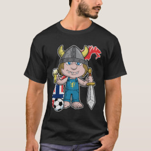 Norwegian Troll Soccer Norge Norway Gift T-Shirt