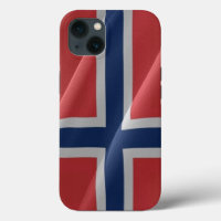 Norwegian waving Flag -