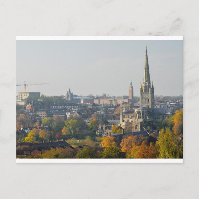 Norwich autumn postcard (Front)
