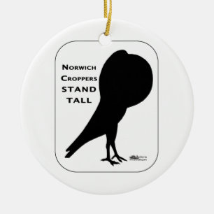 Norwich Croppers Stand Tall Ceramic Ornament