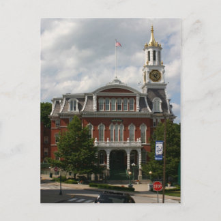 Norwich, CT. City Hall Postcard