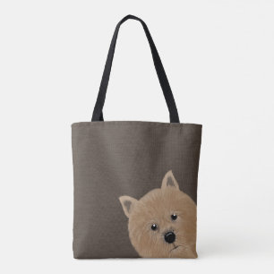 Norwich Terrier Allover Tote Bag