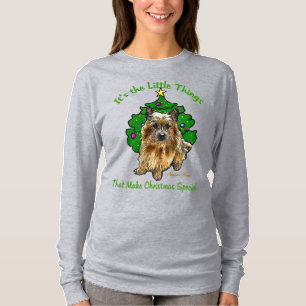 Norwich Terrier Christmas Merry T-Shirt