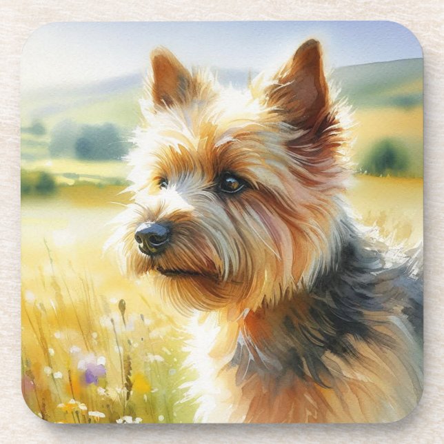 Norwich Terrier Coaster (Front)