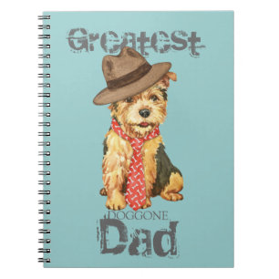 Norwich Terrier Dad Notebook