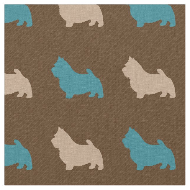Norwich Terrier Fabric (Close Up)