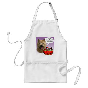 Norwich Terrier Halloween Candy Standard Apron