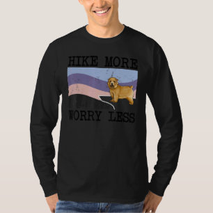 Norwich Terrier Hike More Worry Less Graphic Hikin T-Shirt