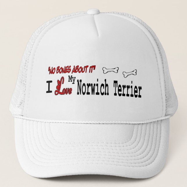 Norwich Terrier (I Love) Hat (Front)