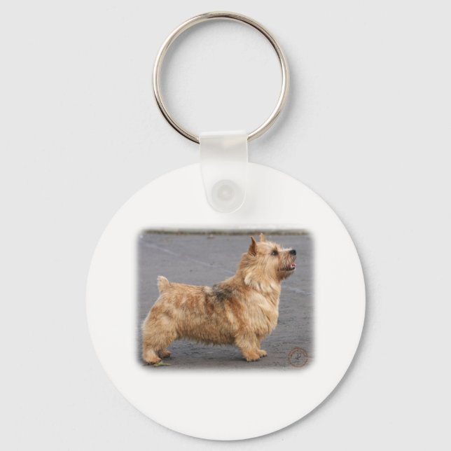 Norwich Terrier Key Ring (Front)