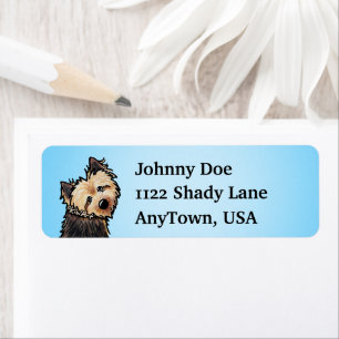 Norwich Terrier Labels