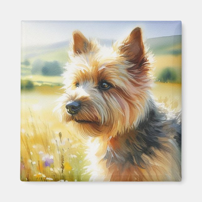 Norwich Terrier Magnet (Front)