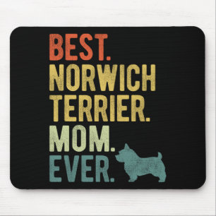 Norwich Terrier Mum Ever Dog Lovers Mother's Day Mouse Pad