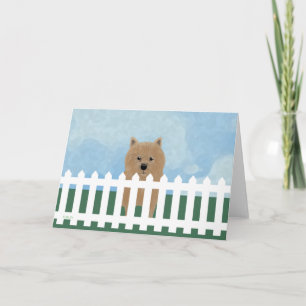Norwich Terrier Note Card