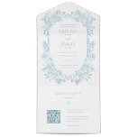 Norwich Wedding Invitation with RSVP Card<br><div class="desc">Introducing our elegant and traditional wedding invitation design, adorned in pure white with an intricate floral border. This exquisite design exudes a timeless charm, capturing the essence of romance and celebration. The invitation's pristine white hue sets the stage for an event filled with grace and elegance. It symbolises purity and...</div>
