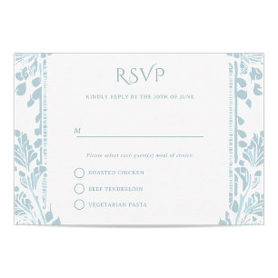 Norwich Wedding RSVP Cards