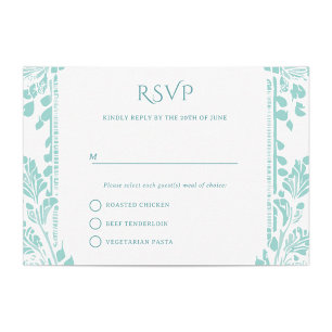 Norwich Wedding RSVP Cards