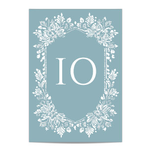 Norwich Wedding Table Number