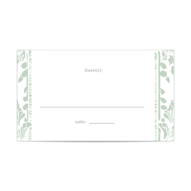 Norwich Wedding Table Placecard (Creator Uploaded)