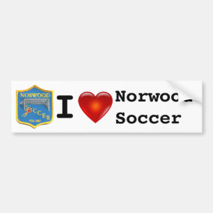 Norwood Soccer Bumper sticker