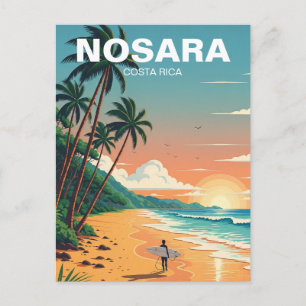 Nosara Costa Rica Travel Postcard
