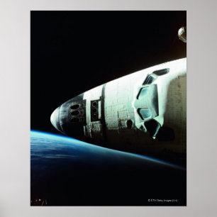 Nose of a Space Shuttle Poster