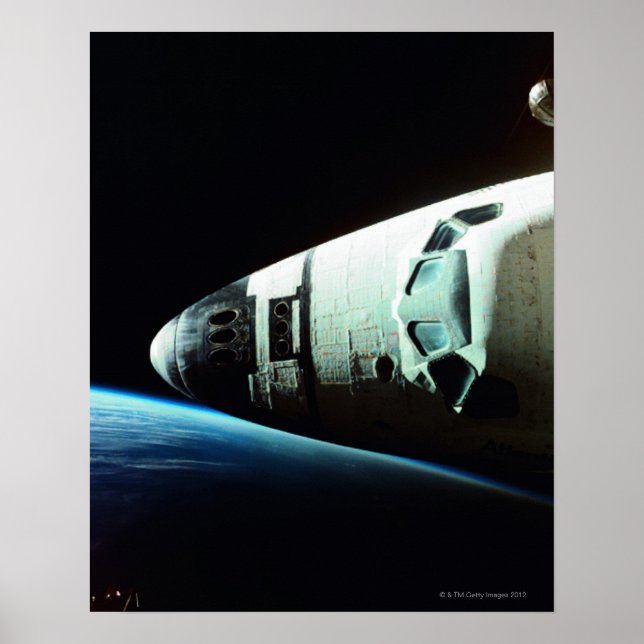 Nose of a Space Shuttle Poster (Front)