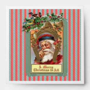 Nose picking Santa Envelopes