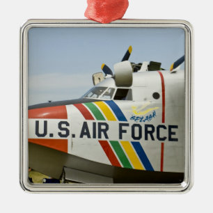Nose section Air Force Grumman HU-16B Metal Ornament