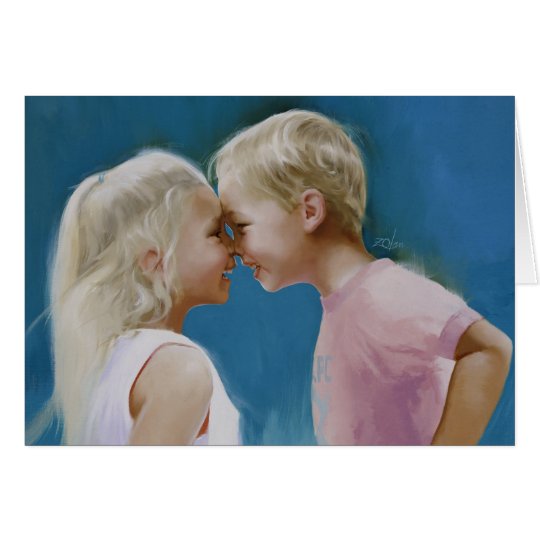 Nose To Nose Card