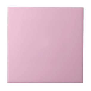 Nosegay Light Pink Solid Colour Print, Blush Ceramic Tile