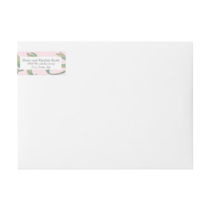 Nosegay Pink Address Label