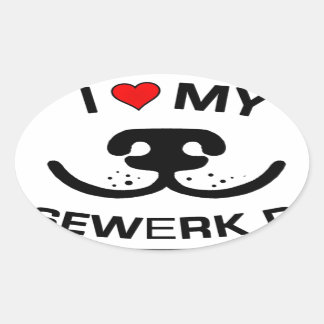 Nosewerk Oval Sticker