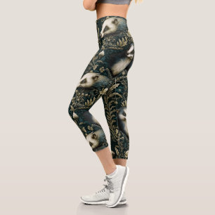 Nosey Badgers - Cute Capris Leggings