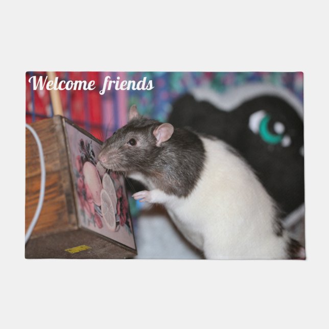 Nosey  doormat (Front)