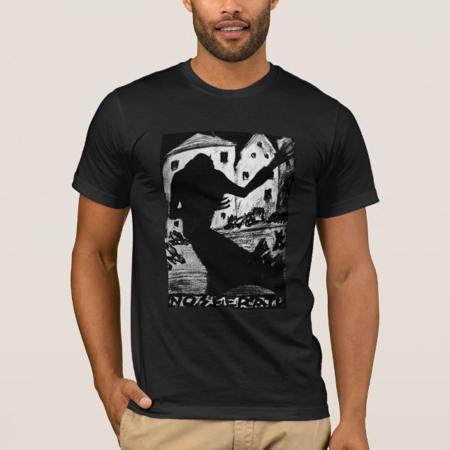 Nosferatu Albin Grau Art T-Shirt (Front)