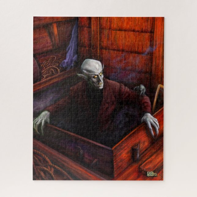 Nosferatu Demeter Full Scene Jigsaw Puzzle (Vertical)