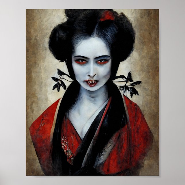 Nosferatu Geisha | Portrait Of A Vampire Poster (Front)