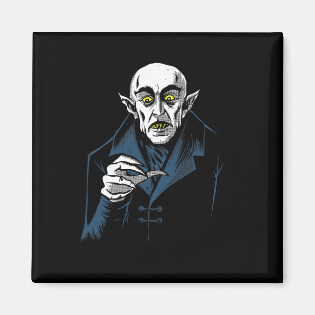 Nosferatu Halloween Vampire Horror Dracula  Magnet (Front)