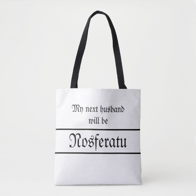 Nosferatu Husband Tote Bag (Front)