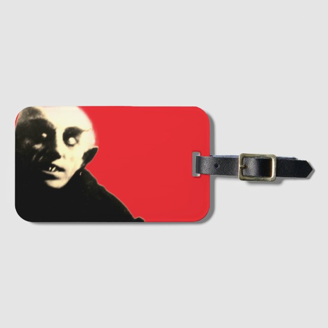 Nosferatu Luggage Tag (Front Horizontal)