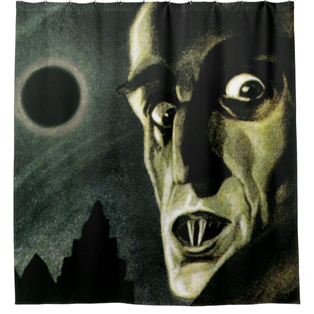 Nosferatu Movie Poster Shower Curtain (Front)