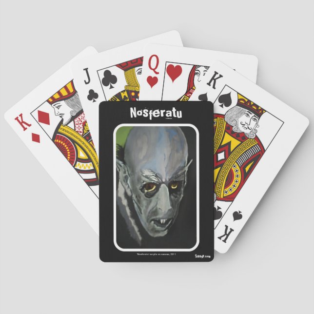 'Nosferatu' Playing Cards (Back)