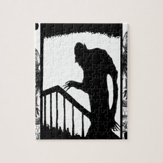 Nosferatu-shadow on the stairs jigsaw puzzle
