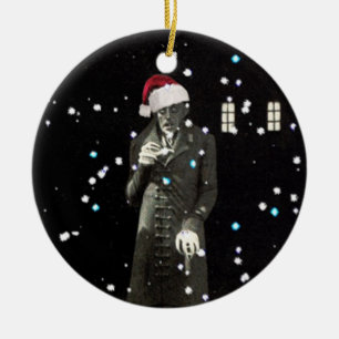 Nosferatu Xmas Ceramic Tree Decoration