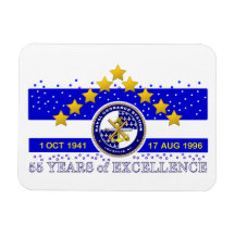 NOSL - 55 Years of Excellence Magnet