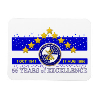 NOSL - 55 Years of Excellence Magnet